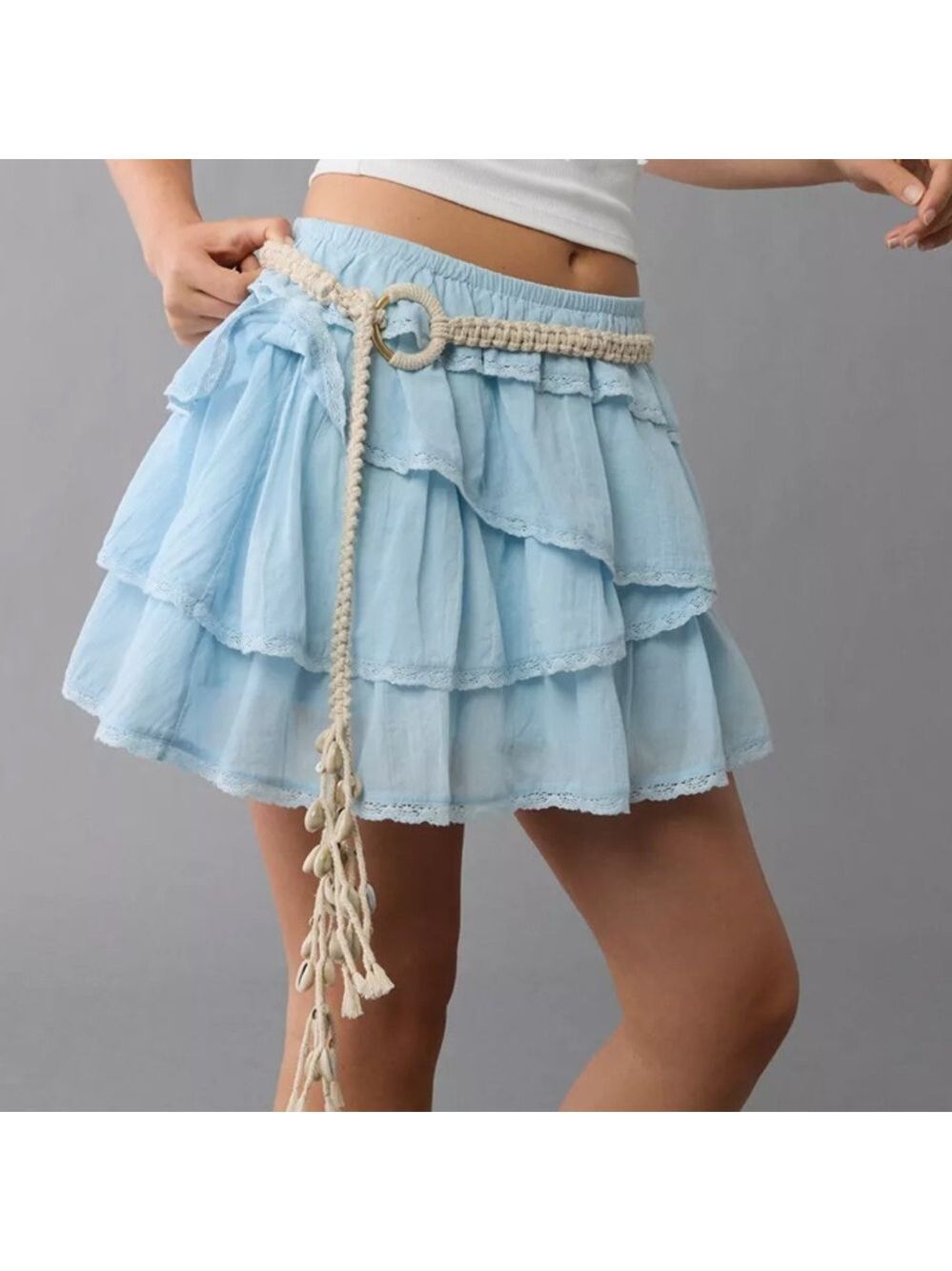 Macrame Carry Strap + Belt Multifunction Multipurpose NEW Handcrafted Natural - Picture 12 of 16